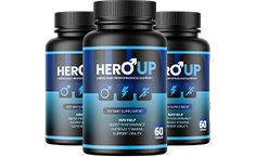HeroUP 3 bottles — 90-day supply